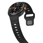 波浪反扣矽膠錶帶，適用於 Samsung Galaxy Watch8 / Watch8 Classic
