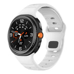 波浪反扣矽膠錶帶，適用於 Samsung Galaxy Watch8 / Watch8 Classic