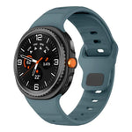 波浪反扣矽膠錶帶，適用於 Samsung Galaxy Watch8 / Watch8 Classic