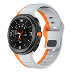 波浪反扣矽膠錶帶，適用於 Samsung Galaxy Watch8 / Watch8 Classic