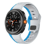 波浪反扣矽膠錶帶，適用於 Samsung Galaxy Watch8 / Watch8 Classic