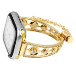 鉑金星鋯金屬錶帶，適用於 Apple Watch 46mm / 49mm / 45mm / 44mm，適用於 Apple Watch 42mm / 41mm / 40mm / 38mm