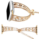 鉑金星鋯金屬錶帶，適用於 Apple Watch 46mm / 49mm / 45mm / 44mm，適用於 Apple Watch 42mm / 41mm / 40mm / 38mm