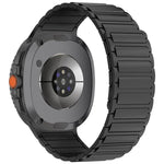 三珠磁吸矽膠錶帶，適用於 Samsung Galaxy Watch8 / Watch8 Classic