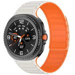 三珠磁吸矽膠錶帶，適用於 Samsung Galaxy Watch8 / Watch8 Classic
