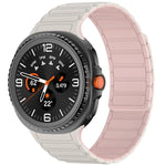三珠磁吸矽膠錶帶，適用於 Samsung Galaxy Watch8 / Watch8 Classic