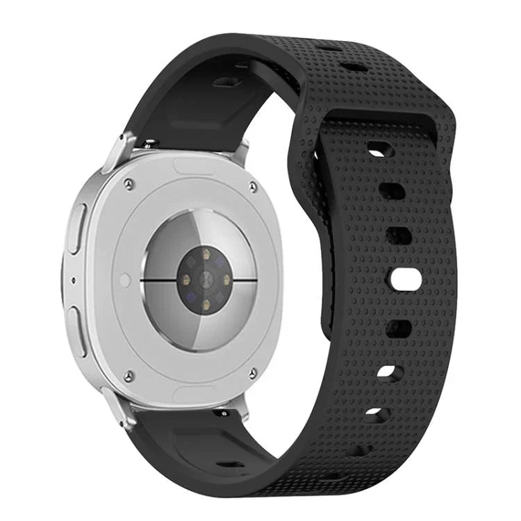 圓點釘扣矽膠錶帶，適用於 Samsung Galaxy Watch8 / Watch8 Classic