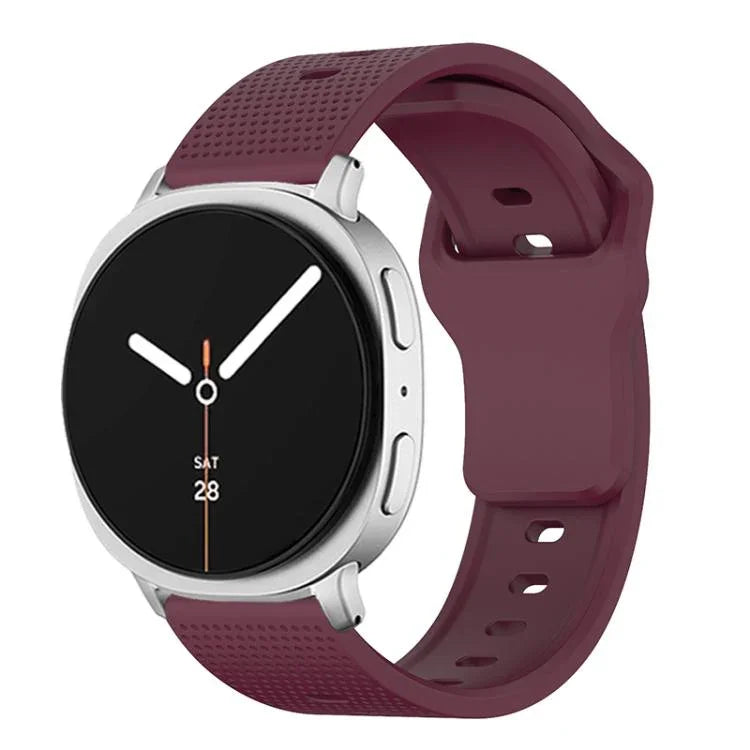 圓點釘扣矽膠錶帶，適用於 Samsung Galaxy Watch8 / Watch8 Classic