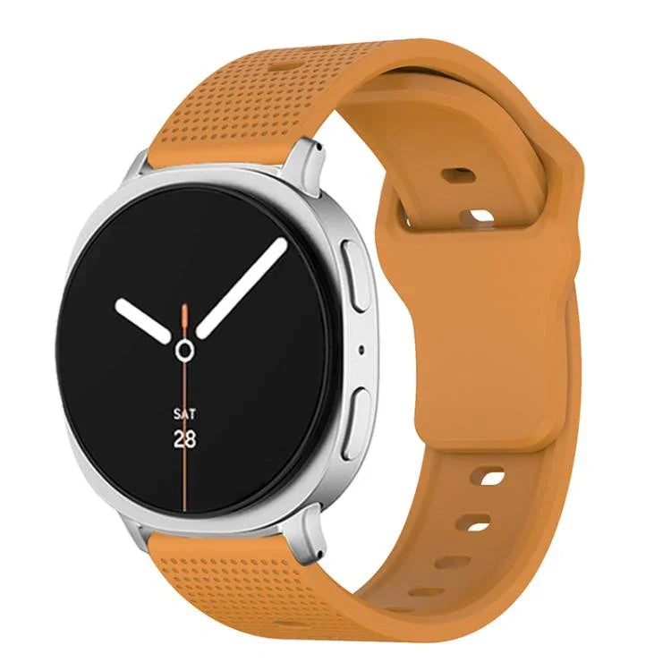 圓點釘扣矽膠錶帶，適用於 Samsung Galaxy Watch8 / Watch8 Classic