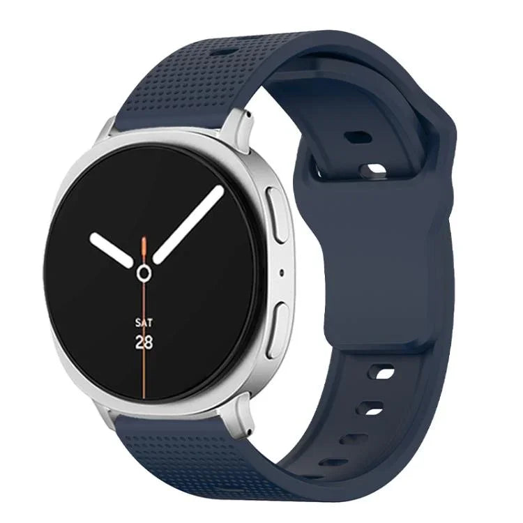 圓點釘扣矽膠錶帶，適用於 Samsung Galaxy Watch8 / Watch8 Classic