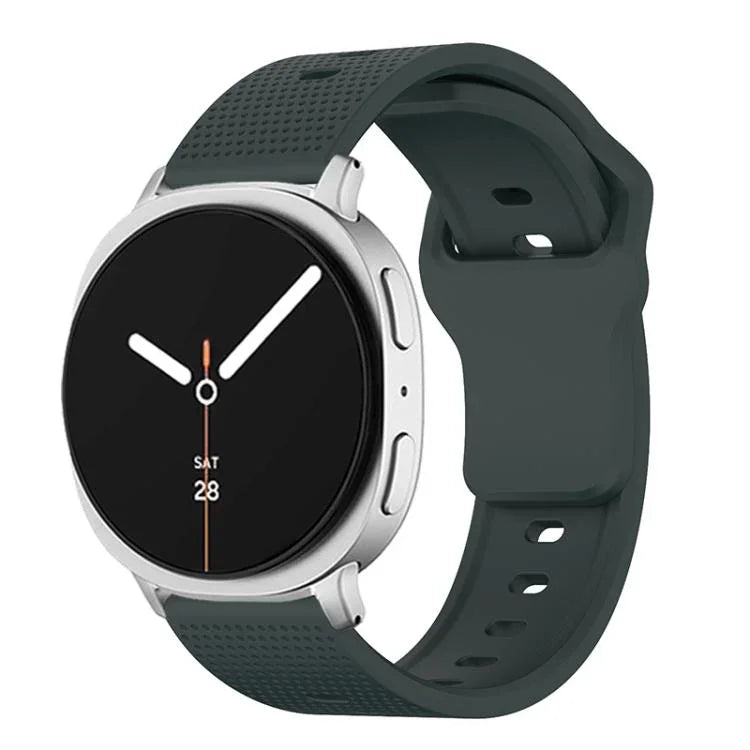 圓點釘扣矽膠錶帶，適用於 Samsung Galaxy Watch8 / Watch8 Classic
