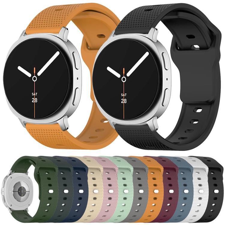圓點釘扣矽膠錶帶，適用於 Samsung Galaxy Watch8 / Watch8 Classic