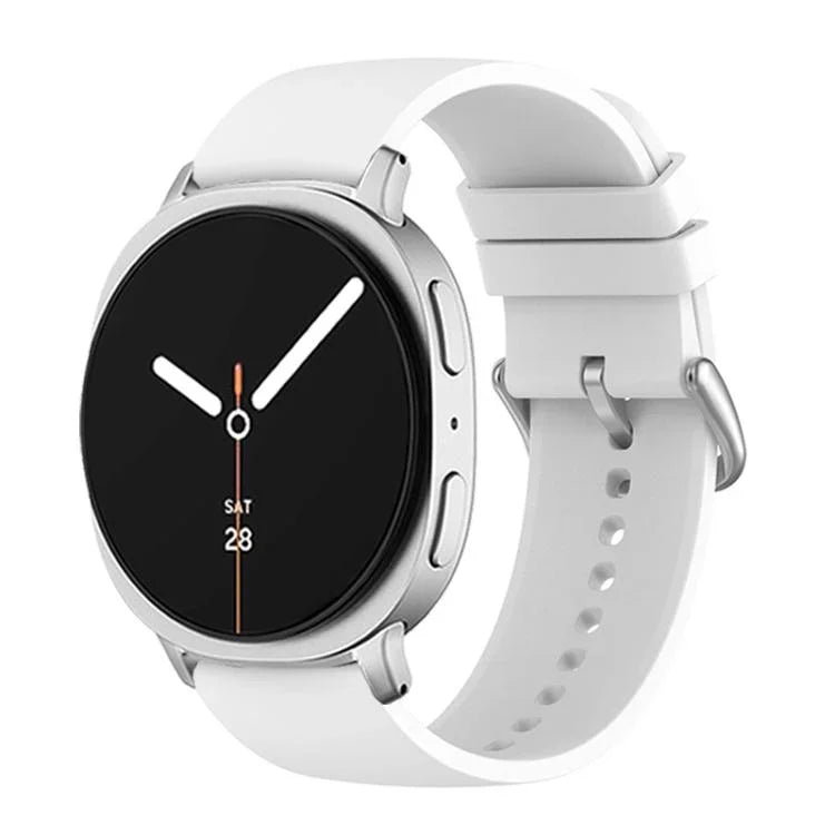 圓尾矽膠錶帶，適用於 Samsung Galaxy Watch8 / Watch8 Classic