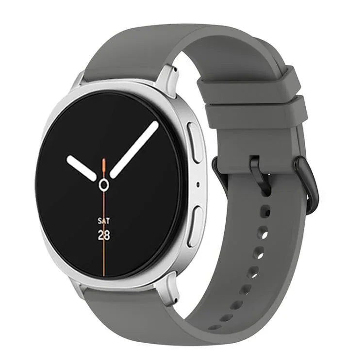 圓尾矽膠錶帶，適用於 Samsung Galaxy Watch8 / Watch8 Classic