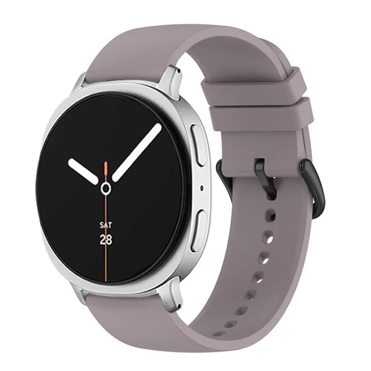 圓尾矽膠錶帶，適用於 Samsung Galaxy Watch8 / Watch8 Classic