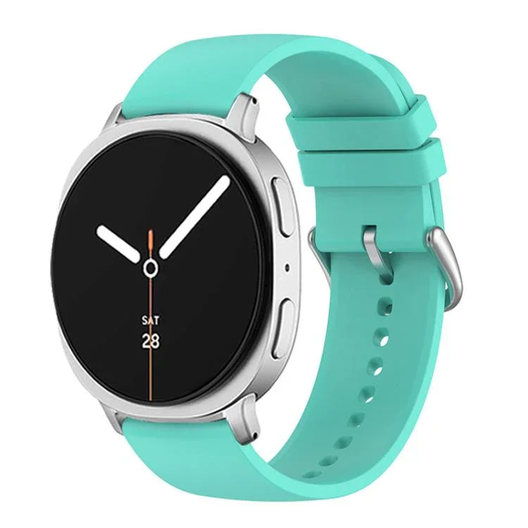 圓尾矽膠錶帶，適用於 Samsung Galaxy Watch8 / Watch8 Classic