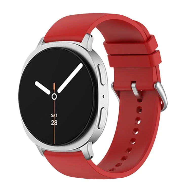 圓尾矽膠錶帶，適用於 Samsung Galaxy Watch8 / Watch8 Classic