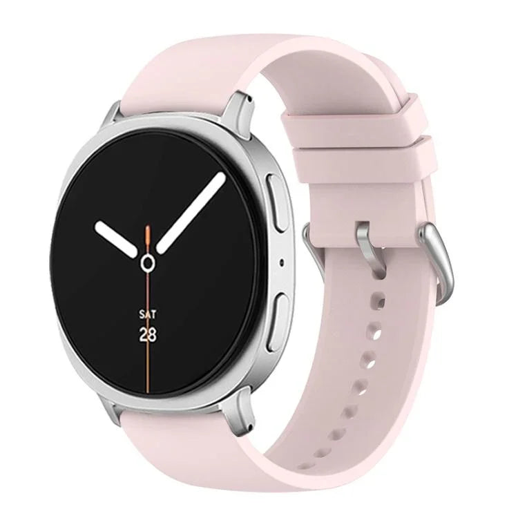 圓尾矽膠錶帶，適用於 Samsung Galaxy Watch8 / Watch8 Classic