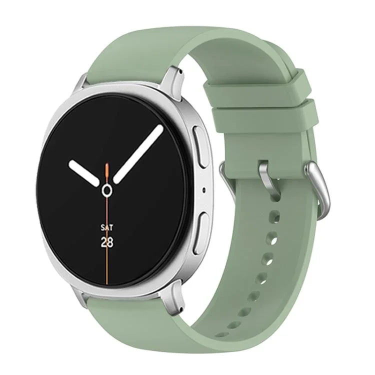 圓尾矽膠錶帶，適用於 Samsung Galaxy Watch8 / Watch8 Classic