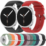 圓尾矽膠錶帶，適用於 Samsung Galaxy Watch8 / Watch8 Classic