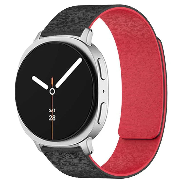 雲木紋磁吸矽膠錶帶，適用於 Samsung Galaxy Watch8 / Watch8 Classic