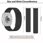 雲木紋磁吸矽膠錶帶，適用於 Samsung Galaxy Watch8 / Watch8 Classic