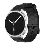 足球紋理純色矽膠錶帶，適用於 Samsung Galaxy Watch8 / Watch8 Classic
