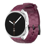 足球紋理純色矽膠錶帶，適用於 Samsung Galaxy Watch8 / Watch8 Classic