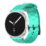 足球紋理純色矽膠錶帶，適用於 Samsung Galaxy Watch8 / Watch8 Classic