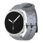 足球紋理純色矽膠錶帶，適用於 Samsung Galaxy Watch8 / Watch8 Classic