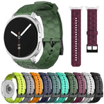 足球紋理純色矽膠錶帶，適用於 Samsung Galaxy Watch8 / Watch8 Classic