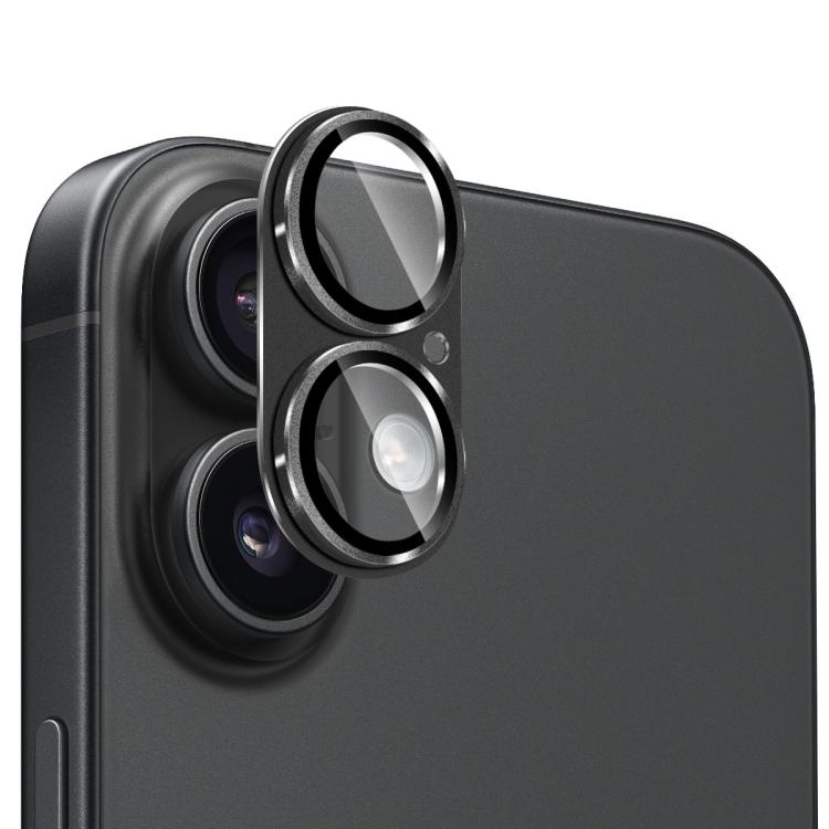 ENKAY 防反射相機鏡頭磨砂裝甲鋁合金鋼化玻璃膜，適用於 iPhone 17
