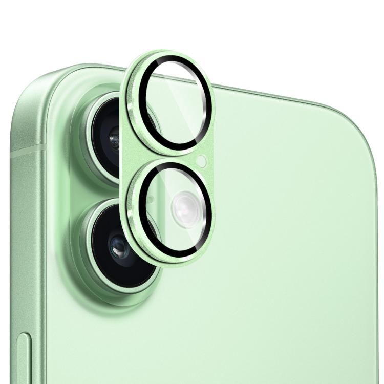 ENKAY 防反射相機鏡頭磨砂裝甲鋁合金鋼化玻璃膜，適用於 iPhone 17