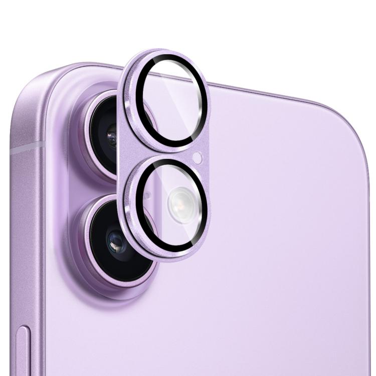 ENKAY 防反射相機鏡頭磨砂裝甲鋁合金鋼化玻璃膜，適用於 iPhone 17