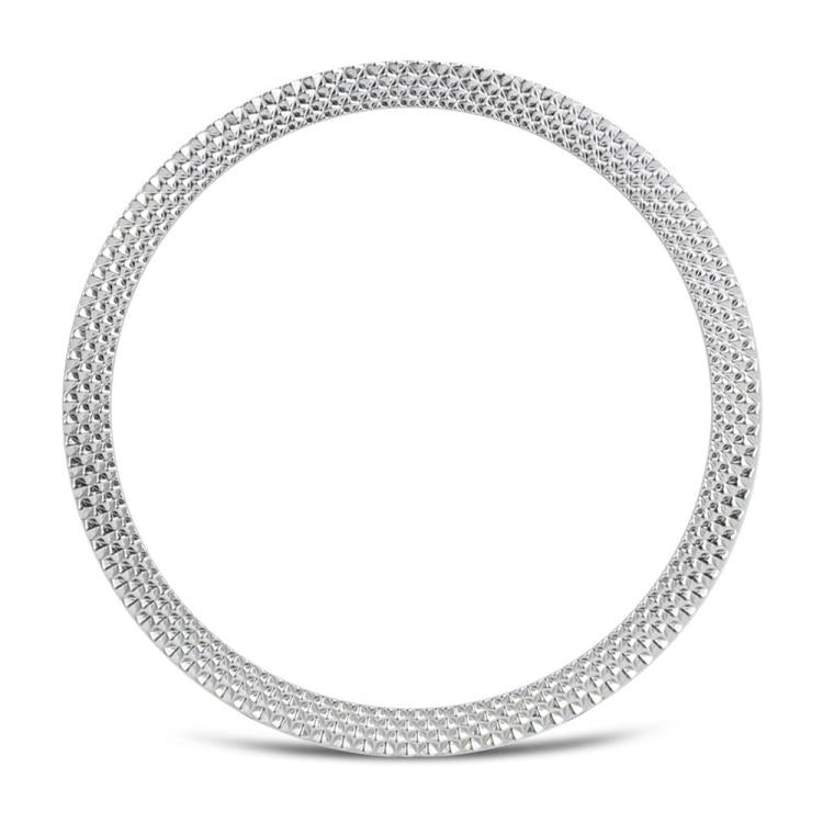 菱形紋理錶圈及純色縫線矽膠錶帶，適用於 Samsung Galaxy Watch8 44mm，適用於 Samsung Galaxy Watch8 40mm