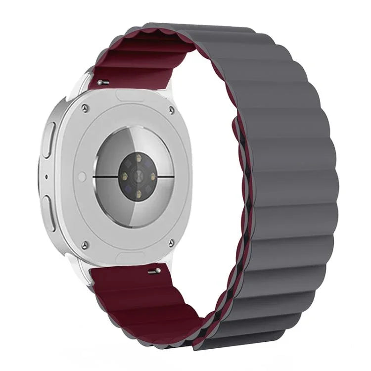 磁吸矽膠錶帶，適用於 Samsung Galaxy Watch8 / Watch8 Classic
