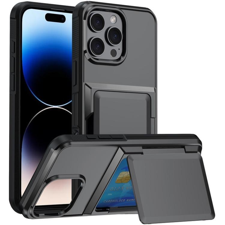 Kalebol 翻蓋卡片錢包防震手機殼，適用於 iPhone 17 Pro Max、iPhone 17 Pro、iPhone 17、iPhone Air、iPhone 16 Pro Max、iPhone 16 Pro、iPhone 16 Plus、iPhone 16