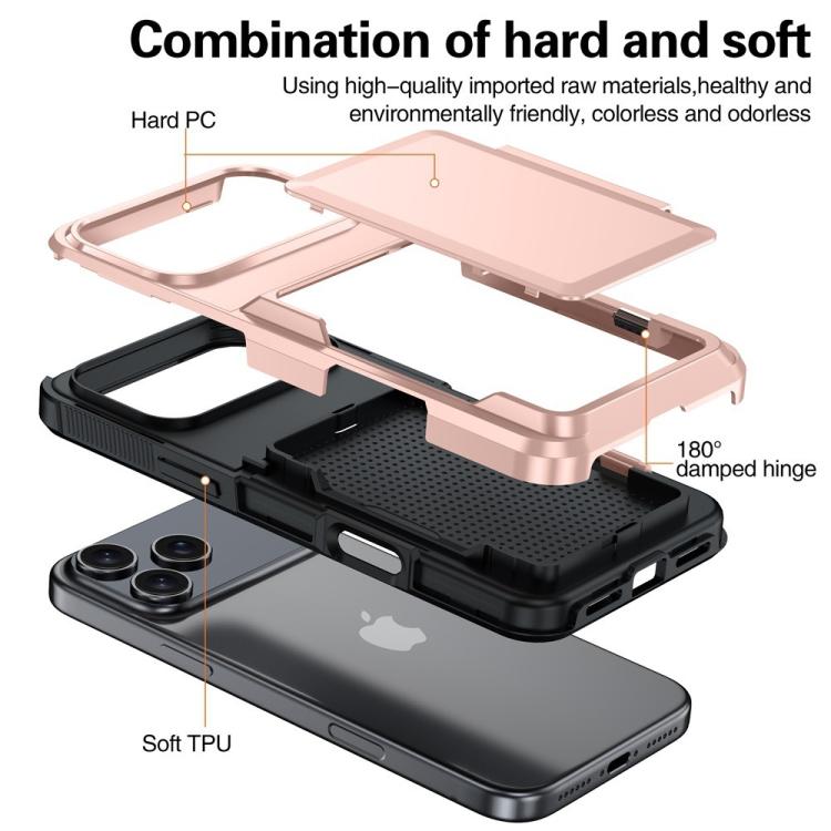 Kalebol 翻蓋卡片錢包防震手機殼，適用於 iPhone 17 Pro Max、iPhone 17 Pro、iPhone 17、iPhone Air、iPhone 16 Pro Max、iPhone 16 Pro、iPhone 16 Plus、iPhone 16