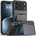 Kalebol 翻蓋卡片錢包防震手機殼，適用於 iPhone 17 Pro Max、iPhone 17 Pro、iPhone 17、iPhone Air、iPhone 16 Pro Max、iPhone 16 Pro、iPhone 16 Plus、iPhone 16