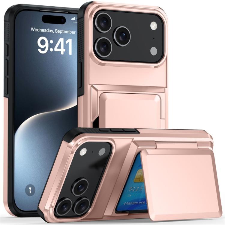 Kalebol 翻蓋卡片錢包防震手機殼，適用於 iPhone 17 Pro Max、iPhone 17 Pro、iPhone 17、iPhone Air、iPhone 16 Pro Max、iPhone 16 Pro、iPhone 16 Plus、iPhone 16
