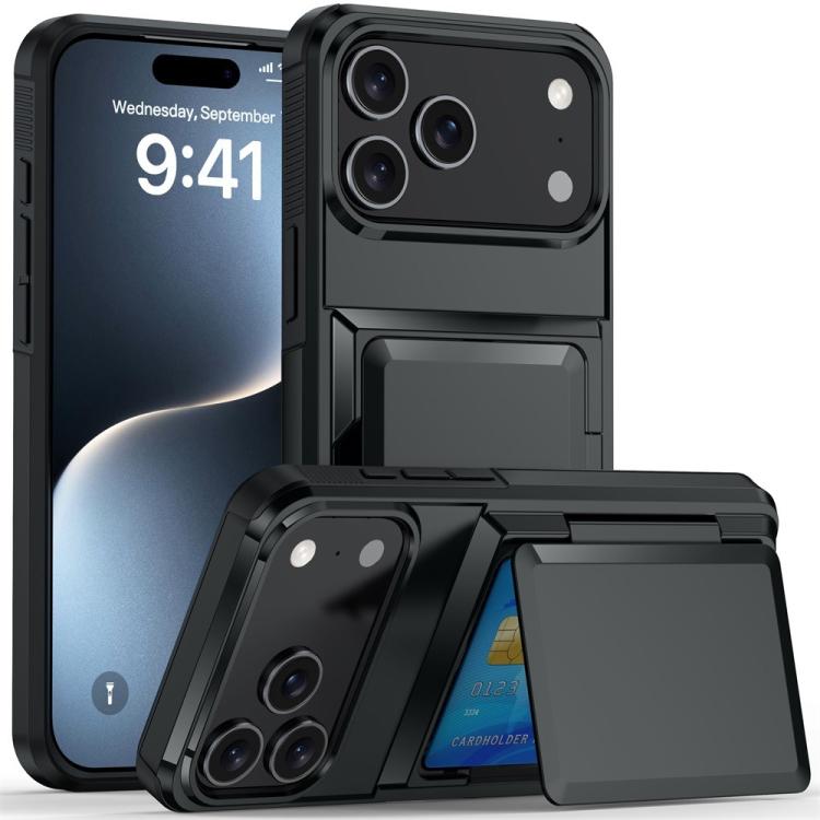 Kalebol 翻蓋卡片錢包防震手機殼，適用於 iPhone 17 Pro Max、iPhone 17 Pro、iPhone 17、iPhone Air、iPhone 16 Pro Max、iPhone 16 Pro、iPhone 16 Plus、iPhone 16