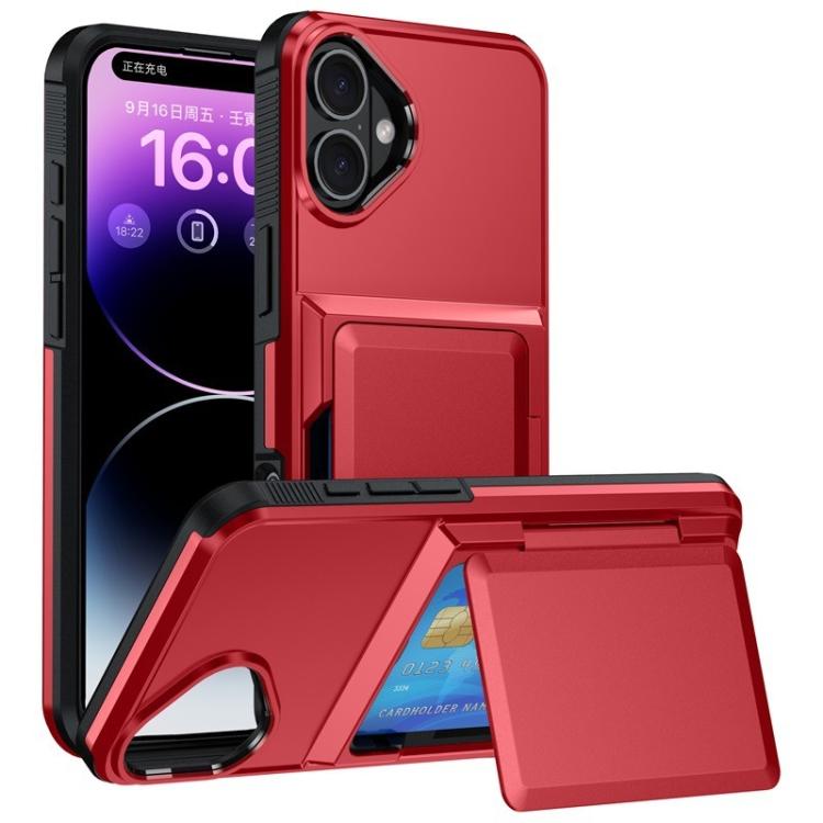 Kalebol 翻蓋卡片錢包防震手機殼，適用於 iPhone 17 Pro Max、iPhone 17 Pro、iPhone 17、iPhone Air、iPhone 16 Pro Max、iPhone 16 Pro、iPhone 16 Plus、iPhone 16