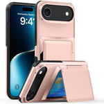 Kalebol 翻蓋卡片錢包防震手機殼，適用於 iPhone 17 Pro Max、iPhone 17 Pro、iPhone 17、iPhone Air、iPhone 16 Pro Max、iPhone 16 Pro、iPhone 16 Plus、iPhone 16