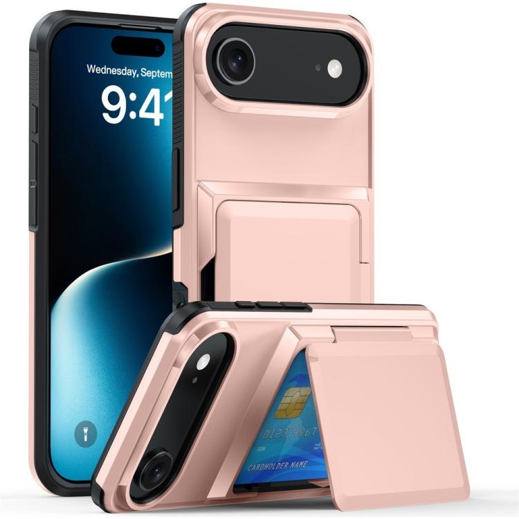 Kalebol 翻蓋卡片錢包防震手機殼，適用於 iPhone 17 Pro Max、iPhone 17 Pro、iPhone 17、iPhone Air、iPhone 16 Pro Max、iPhone 16 Pro、iPhone 16 Plus、iPhone 16