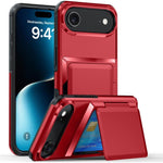 Kalebol 翻蓋卡片錢包防震手機殼，適用於 iPhone 17 Pro Max、iPhone 17 Pro、iPhone 17、iPhone Air、iPhone 16 Pro Max、iPhone 16 Pro、iPhone 16 Plus、iPhone 16