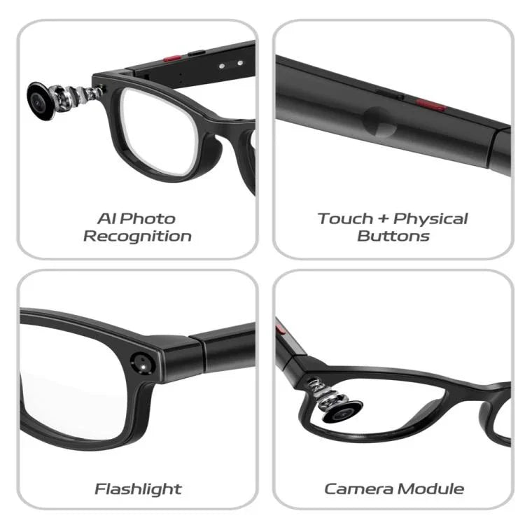 G1 Smart Glasses, Support AI Translation / Take Photos / AI Conversation