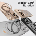 Kalebol 旋轉磁吸支架 MagSafe 手機殼，適用於 iPhone 17 Pro Max、iPhone 17 Pro、iPhone 17、iPhone Air、iPhone 16 Pro Max、iPhone 16 Pro、iPhone 16 Plus、iPhone 16