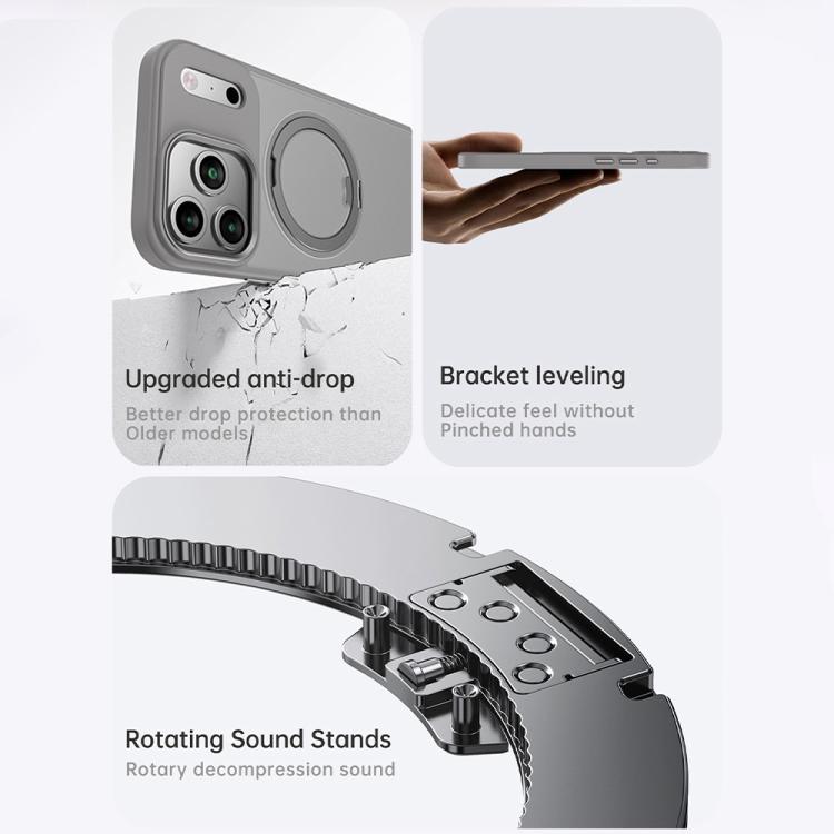Kalebol 旋轉磁吸支架 MagSafe 手機殼，適用於 iPhone 17 Pro Max、iPhone 17 Pro、iPhone 17、iPhone Air、iPhone 16 Pro Max、iPhone 16 Pro、iPhone 16 Plus、iPhone 16
