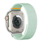 可調節單圈彈性尼龍錶帶，適用於 Apple Watch 46mm / 49mm / 45mm / 44mm，適用於 Apple Watch 42mm / 41mm / 40mm / 38mm