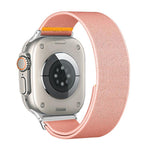可調節單圈彈性尼龍錶帶，適用於 Apple Watch 46mm / 49mm / 45mm / 44mm，適用於 Apple Watch 42mm / 41mm / 40mm / 38mm